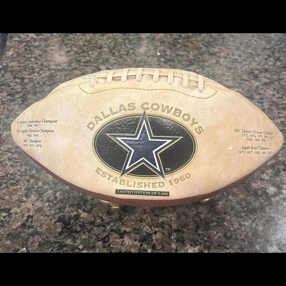 Dallas Cowboys Commemorative Football - Established 1960